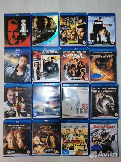 Bluray фирменный диски без перевода