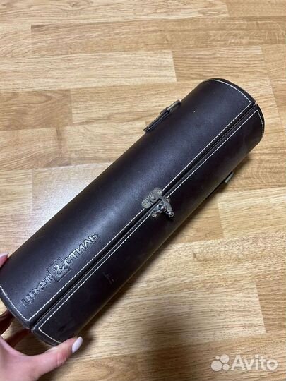 Подарочная коробка кожаная для бутылки