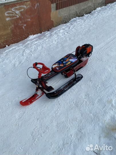Снегокат с мотором