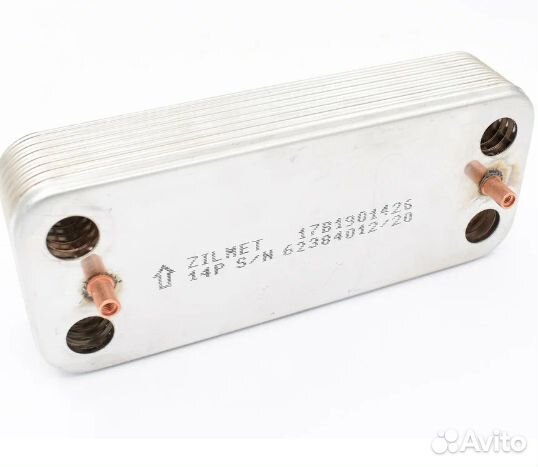 Теплообменник гвс (12 пластин) Viessmann Vitopend