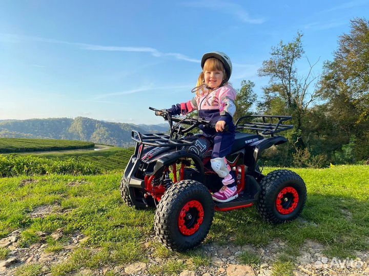 Электроквадроцикл white siberia sneg 2.1 PRO 1500W