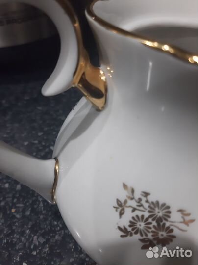 Чайник заварочный фарфоровый СССР