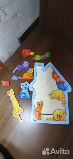 Пазл деревянный 