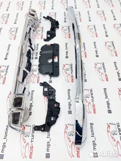 Комплект губа + диффузор + дхо на GL-Class X166