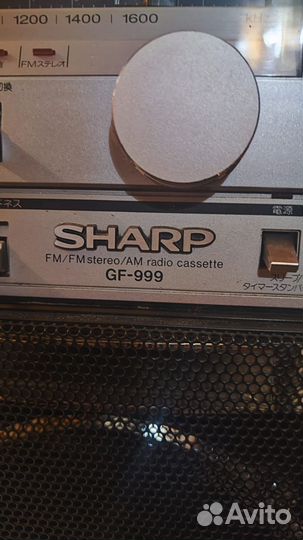 Кассетный магнитофон sharp GF-999