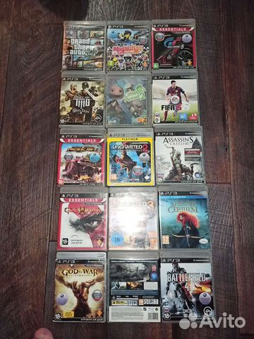 Диски на приставку ps3