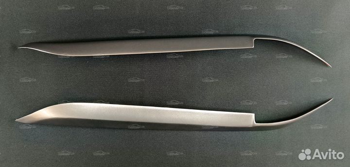 Реснички серый металлик для BMW Х5 Е53 03 - 06