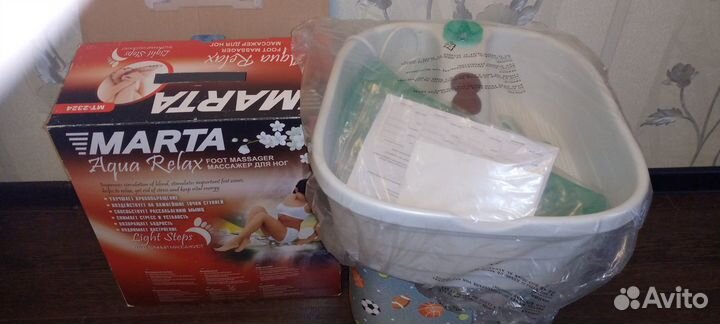 Массажёр для ног новый