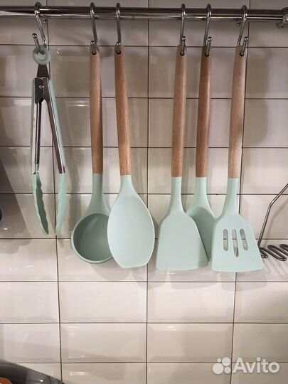 Кухонный набор (силиконовые приборы для готовки)