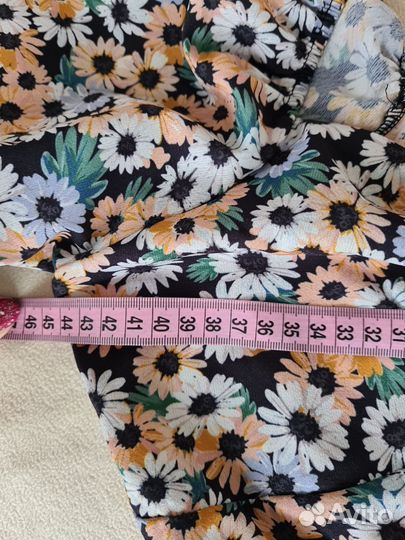 Италия Цветочное платье 42-44