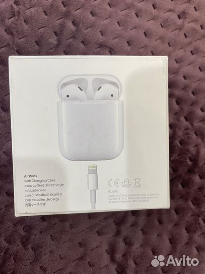 Коробочка Наушники earpods