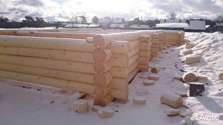 Подъём деревянных домов, бань