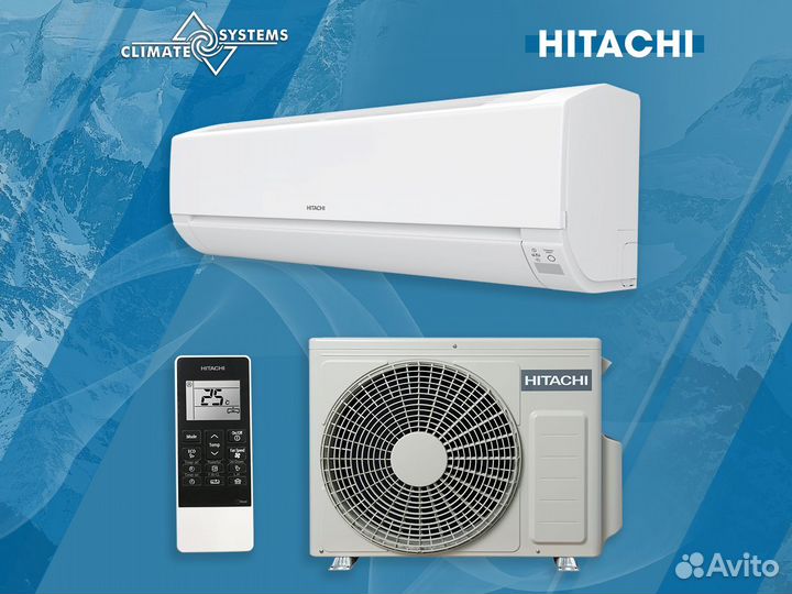 Сплит-система Hitachi RAK-50RPC / RAC-50WPC, белый