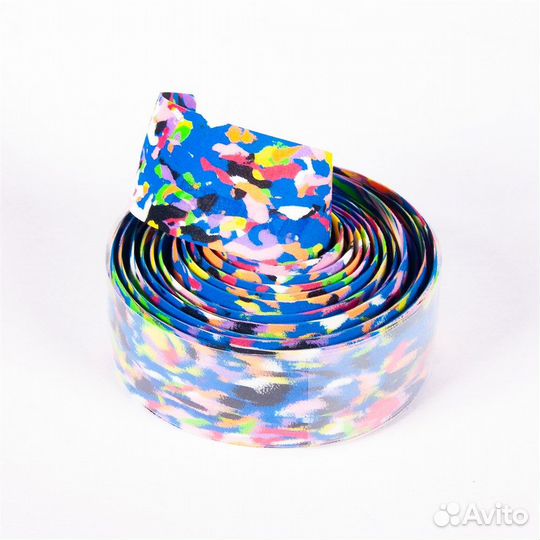 Обмотка руля 4bike гелевая с замшевой текстурой яр