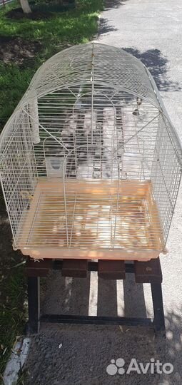 Большая клетка для птиц