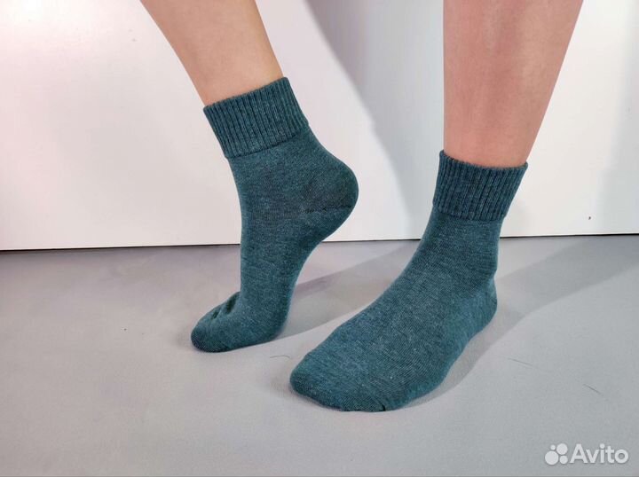 Носки женские хлопковые однотонные