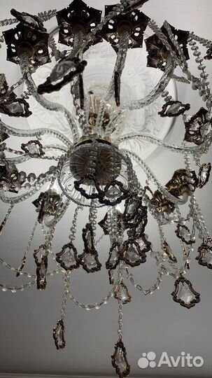 Люстра хрустальная