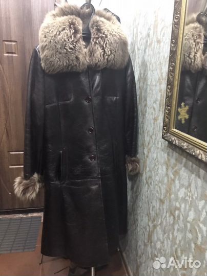 Дубленка р48