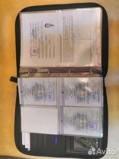 Папка для морских документов