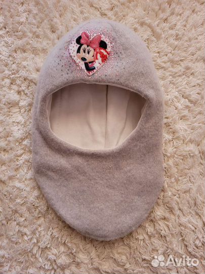 Шапка шлем для девочки