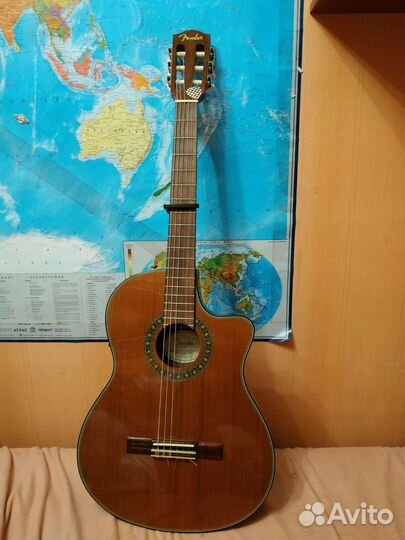 Акустическая гитара fender CN-240SCE thinline