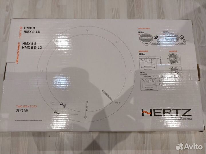 Колонки Hertz HMX 8 S