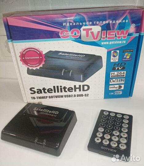 Спутниковый тв-тюнер SatelliteHD gotview DVB-S2