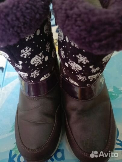 Сапоги зимние для девочки Kapika