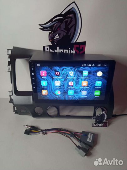 Магнитола Android для Honda Civic 4d 2005-2012