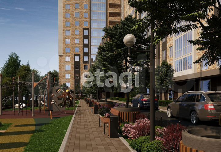 3-к. квартира, 102,2 м², 5/12 эт.