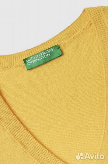 Benetton джемпер шерсть 100%