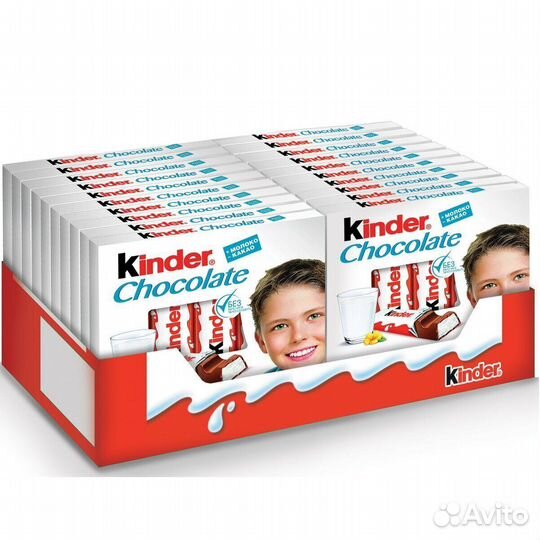 Шоколад Kinder Chocolate 50г Ferrero