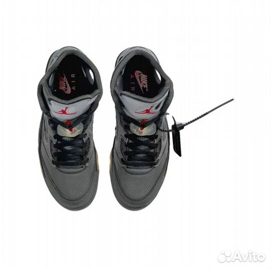 Nike Air Jordan 5 Off White Black
