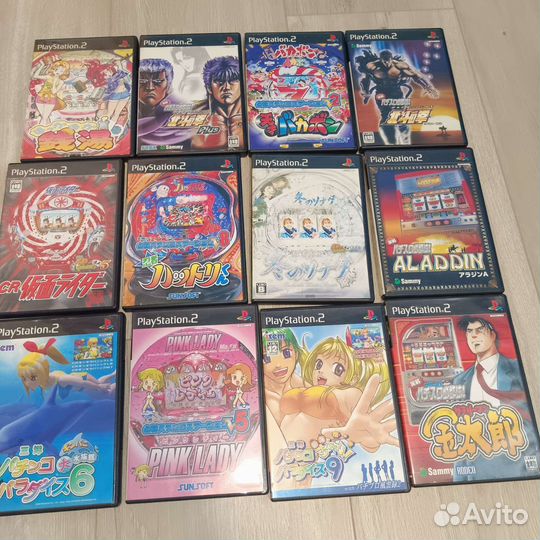 12 игр типа 777/слот для Ps2