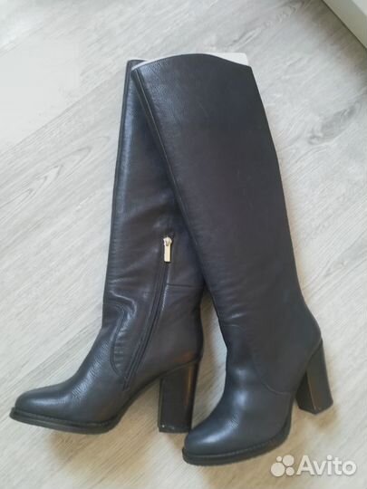 Сапоги натуральная кожа