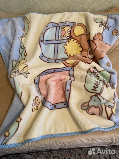 Плед детский теплый