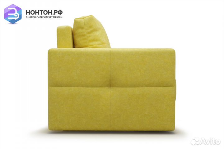 Кресло еврокнижка Вита горчичное