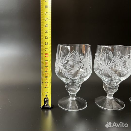 Рюмка бокал Хрусталь СССР для крепленого алкоголя