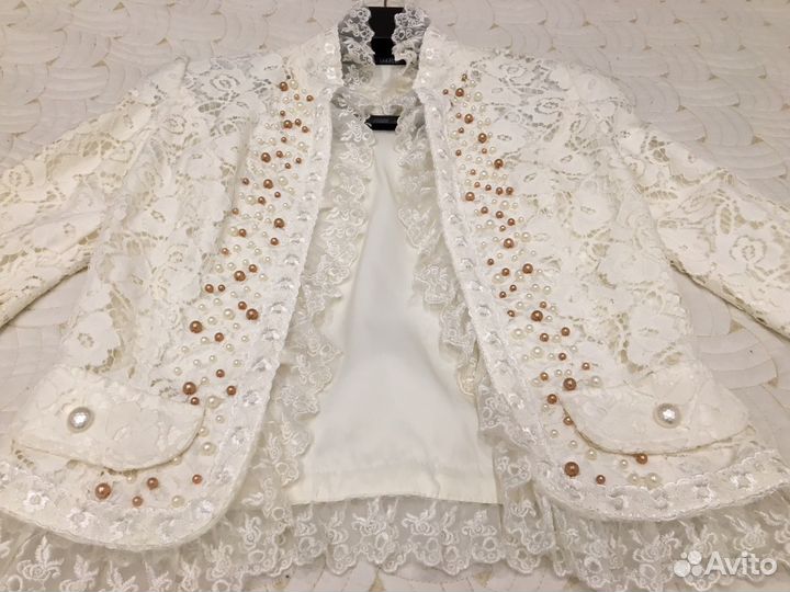 Винтажный наряд. Жакет с юбкой