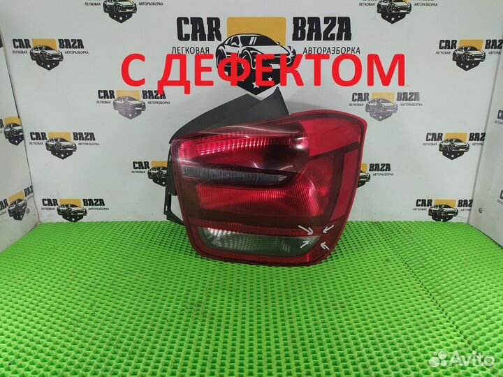 Фонарь задний наружный правый R BMW 1