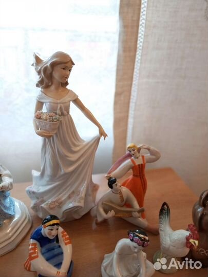 Фарфоровые статуэтки СССР, англия