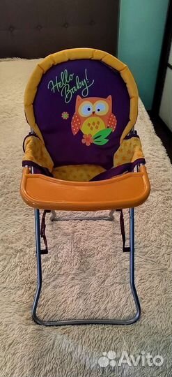 Стульчик для кормления и коляска трость Demi baby