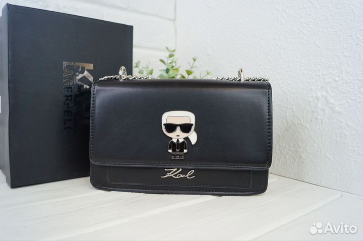 Сумка Karl Lagerfeld K Ikonik новая чёрная