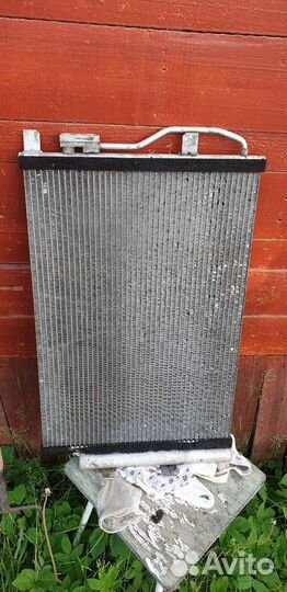 Радиатор кондиционера chevrolet aveo т300