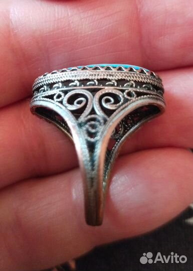 Винтажный комплект Ростовская финифть