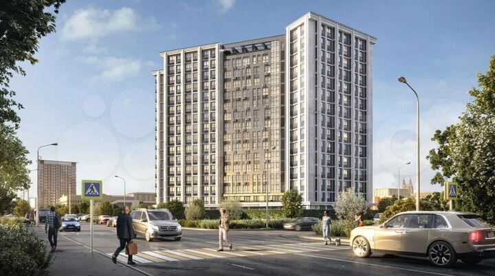 3-к. квартира, 79,6 м², 13/16 эт.