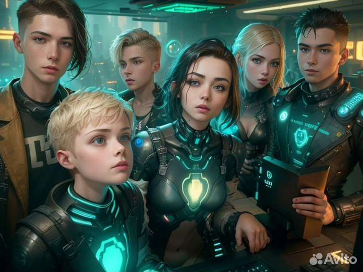 Художник stable-diffusion