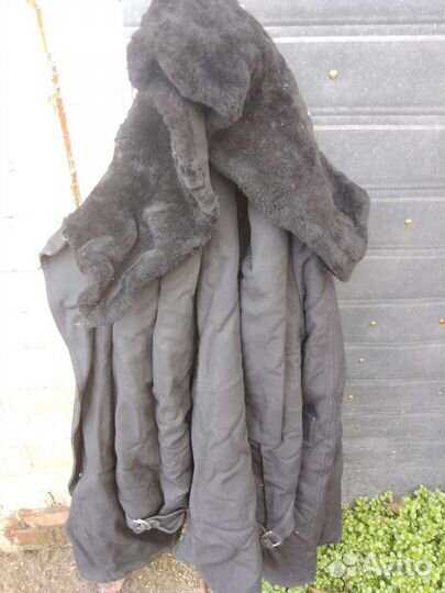 Меховое пальто мужское