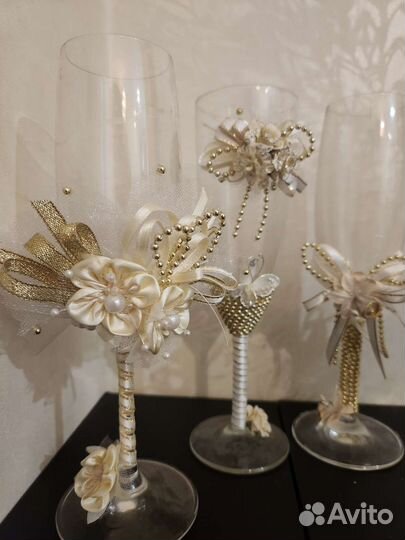 Свадебные бокалы