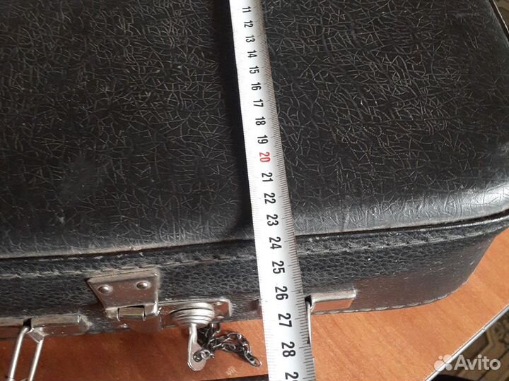 Кожаный чемодан СССР